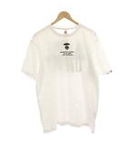 アベイシングエイプ A BATHING APE Tシャツ カットソー 半袖 プリント XL 白 ホワイト AAPTEM0376XXD /HN