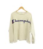 チャンピオン CHAMPION トレーナー F ライトグレー ロゴプリント クルーネック 長袖 /JP