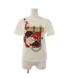 エルメス HERMES Cartouche Grand Manege カルトゥッシュ グラン・マネージュ Tシャツ カットソー 半袖 プリント 36 白 6E4646DA /BM