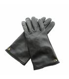 コーチ COACH 手袋 羊革 ロゴ 7.5 黒 ブラック /AN8