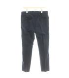ラコステ LACOSTE シーサッカーチェックパンツ スラックス コットン 42 ネイビー 紺 HH6081L /☆G
