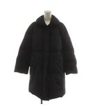 マリークワント MARY QUANT ダウンコート ダウンジャケット M 黒 ブラック 長袖 ジップアップ 262-524422-010-3 /RR