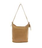 コーチ COACH オールドコーチ ショルダーバッグ レザー ロゴチャーム ベージュ 9060 /YT35 ●D