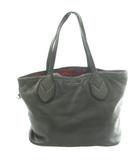 マークジェイコブス MARC JACOBS レザートートバッグ ハンド 黒 ブラック /SS ■OS