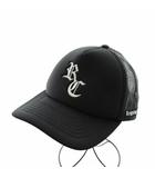 レイニングチャンプ REIGNING CHAMP キャップ 帽子 メッシュ ロゴ 黒 ブラック /AN8