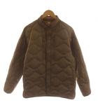 WHITE MOUNTAINEERING 23AW リサイクルハイブリッドダウンジャケット 上着 S 茶 ブラウン キルティング 311-459677 /RR43