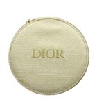 ディオール Dior ノベルティ ポーチ ロゴ ゴールド色 /AN ■OH