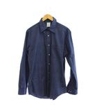 ブルックスブラザーズ BROOKS BROTHERS シャツ M 紺 花柄 長袖 /JP16