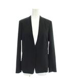 グリーンレーベルリラクシング ユナイテッドアローズ green label relaxing ジャケット 上着 36 黒 ブラック ノーカラー 長袖 /AP36