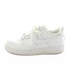 ナイキ NIKE Air Force 1 Low 07 White/White エアフォース1 ロー 07 ホワイト/ホワイト スニーカー US6.5 24.5cm CW2288-111 /KU 35