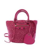 バレンシアガ BALENCIAGA ル カゴール パニエ スモール トートバッグ ショルダーバッグ 2WAY ピンク 786187 /KH ■OH