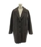 ザラ ZARA チェスターコート 13-14 グレー 長袖 ヘリンボーン ミドル丈 /GG
