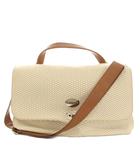 ザネラート ZANELLATO ポスティーナバッグ POSTINA THE BAG ハンドバッグ ショルダーバッグ 2way 総柄 レザー 白 ホワイト ベージュ 茶 ブラウン 2692708 /YT6