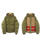 ストーンアイランド STONE ISLAND シュプリーム Supreme 23AW Reversible Down Puffer Jacket リバーシブルダウンジャケット フーディ M カーキ 7925401S3 /KH7