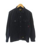 ダブルタップス WTAPS バトスロングスリーブ VATOS L/S シャツ 長袖 M 紺 ネイビー 122SPDT-SHM02 /YT14