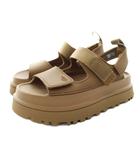 アグ オーストラリア UGG australia ゴールデングロウ GoldenGlow サンダル ストラップ 厚底 23cm 茶 ブラウン 1152685 /KU
