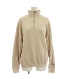 ザノースフェイス THE NORTH FACE ROCK STEADY HARFZIP スウェット ハーフジップ 長袖 XS ベージュ NT12562R /☆G