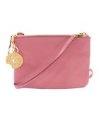 フォッシル FOSSIL デボン クロスボディ DEVON CROSSBODY ショルダーバッグ ロゴ型押し ドーナツ型チャーム レザー ピンク ZB7415 /YT