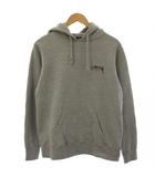 ステューシー STUSSY パーカー スウェット トレーナー プルオーバー 長袖 S グレー 0548-22-7366 /BM