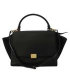 セリーヌ CELINE トラペーズバッグ ハンドバッグ ショルダーバッグ 2WAY レザー 黒 /KH ■OH