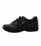 バリー BALLY スニーカー シューズ レザー US8.5D 黒 /BM