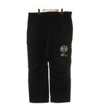 アヴィレックス AVIREX TACTICAL 7POCKET PANTS カーゴパンツ 長ズボン ロゴ 2XL 黒 ブラック 6196103 /GG