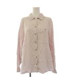 26SS OPEN COLLAR SHIRT シャツ ブラウス 長袖 34 ピンク 26MMSBL06 /BM