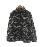 ナイキ NIKE Camo Pattern Loose Zip-up Hoodie Windbreaker パーカー ジップアップ 迷彩柄 カモフラ M グレー 黒 ブラック BV2980-010 /AN