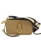 マークジェイコブス MARC JACOBS スナップショット SNAPSHOT カメラバッグ ショルダーバッグ ポシェット レザー ベージュ /TK