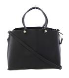 ロペ ROPE E'POR Y BAG Medium ハンドバッグ トートバッグ ショルダーバッグ 2WAY レザー 黒 ブラック /TK