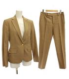 ザ・スーツカンパニー THE SUIT COMPANY パンツスーツ テーラードジャケット スラックス 38 ベージュ シングルブレスト /JP