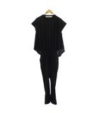 コグ ザ ビッグスモーク COGTHEBIGSMOKE FRANKIE JUMPSUIT オールインワン ジャンプスーツ 半袖 1 黒 10701-346-604-1 /BM