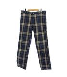 リーバイス Levi's デニム ジーンズ パンツ W32 青 ブルー チェック柄 /JP