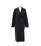 マックスマーラ MAX MARA BACCO チェスターコート デニムコート ロング ダブル アウター 36 紺 ネイビー 10110122 /AN