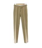 グッチ GUCCI テーパードパンツ スラックス ジップフライ ウール カシミヤ混 38 ベージュ 201 0854 1930 /KU