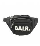  BALR. ボーラー ウエストポーチ ボディバッグ 黒 ブラック ロゴプリント /YM