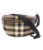 バーバリー BURBERRY DARK BIRCH BROWN バムバッグ ボディバッグ ショルダーバッグ チェック柄 茶 ブラウン 8036559 /TK