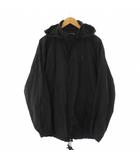 19AW ジャケット フード ロゴ 44 黒 ブラック 584023 TYD36 /AN