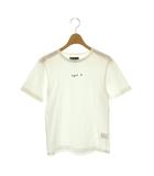 F. et H. EZ00S179 Tシャツ カットソー 半袖 コットン ロゴ XS ホワイト ブラック /ES