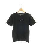 F. et H. EZ00S179/ Tシャツ カットソー 半袖 コットン ロゴ XS ブラック ホワイト /ES