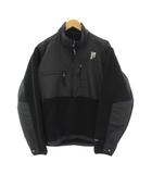コムデギャルソン COMME des GARCONS × CDG × ノースフェイス THE NORTH FACE AD2023 DENALI FLEECE POLART デナリ フリースジャケット 切替 ロゴ M グレー 黒 ブラック SM-J001-051 /AN