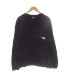 ザノースフェイス THE NORTH FACE スウェット トレーナー 長袖 L 黒 ブラック /☆G