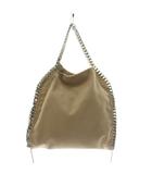 ステラマッカートニー STELLA McCARTNEY ファラベラミニ ショルダーバッグ ハンドバッグ 2WAY チェーン フェイクスエード ベージュ 371223 W8675 /KU