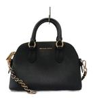 マイケルコース MICHAEL KORS ショルダーバッグ ハンドバッグ 2way レザー 黒 ブラック /AN