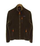 RETRO PILE JACKET パイルジャケット ボアフリースジャケット ロゴ S カーキ 22800 /GG