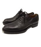 グッチ GUCCI ビジネスシューズ レースアップ レザー 6 黒 ブラック 353025 /KU
