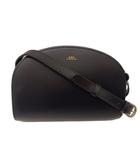 アーペーセー A.P.C. ドゥミ リュンヌ バッグ Demi-Lune ハーフムーンバッグ ショルダーバッグ 黒 ブラック PXAWV-F61048 /TK
