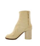 メゾンマルジェラ 22 Maison Margiela 22 足袋ブーツ ショートブーツ レザー 37 24cm アイボリー /KH ●D