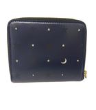 ポーター PORTER 吉田カバン BRIGHT STAR WALLET ブライトスター ウォレット 二つ折り財布 レザー 紺 ネイビー /TK