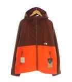 ザノースフェイス THE NORTH FACE コンパクトジャケット マウンテンパーカー ナイロン ジャケット XXL 茶 オレンジ NP71830 /☆G